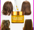 Crema Alisadora de Queratina – Tratamiento Profesional para Cabello Dañado