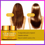 Crema Alisadora de Queratina – Tratamiento Profesional para Cabello Dañado