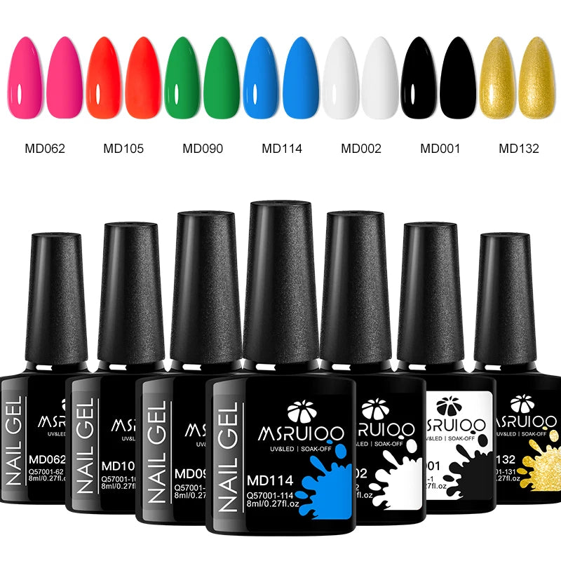 Paquete de 7 piezas de Gelish Profesional
