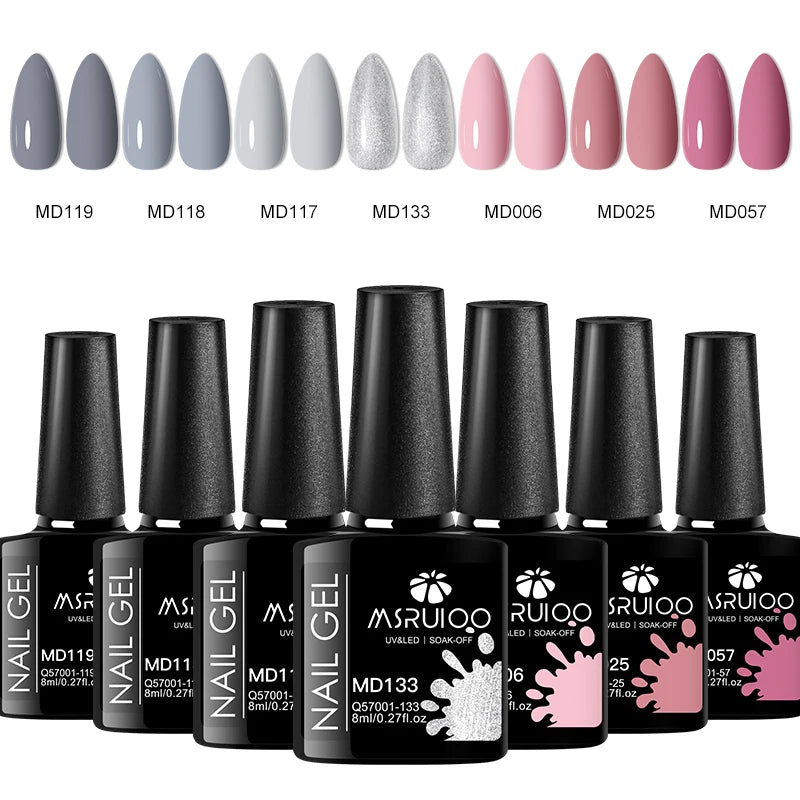 Paquete de 7 piezas de Gelish Profesional