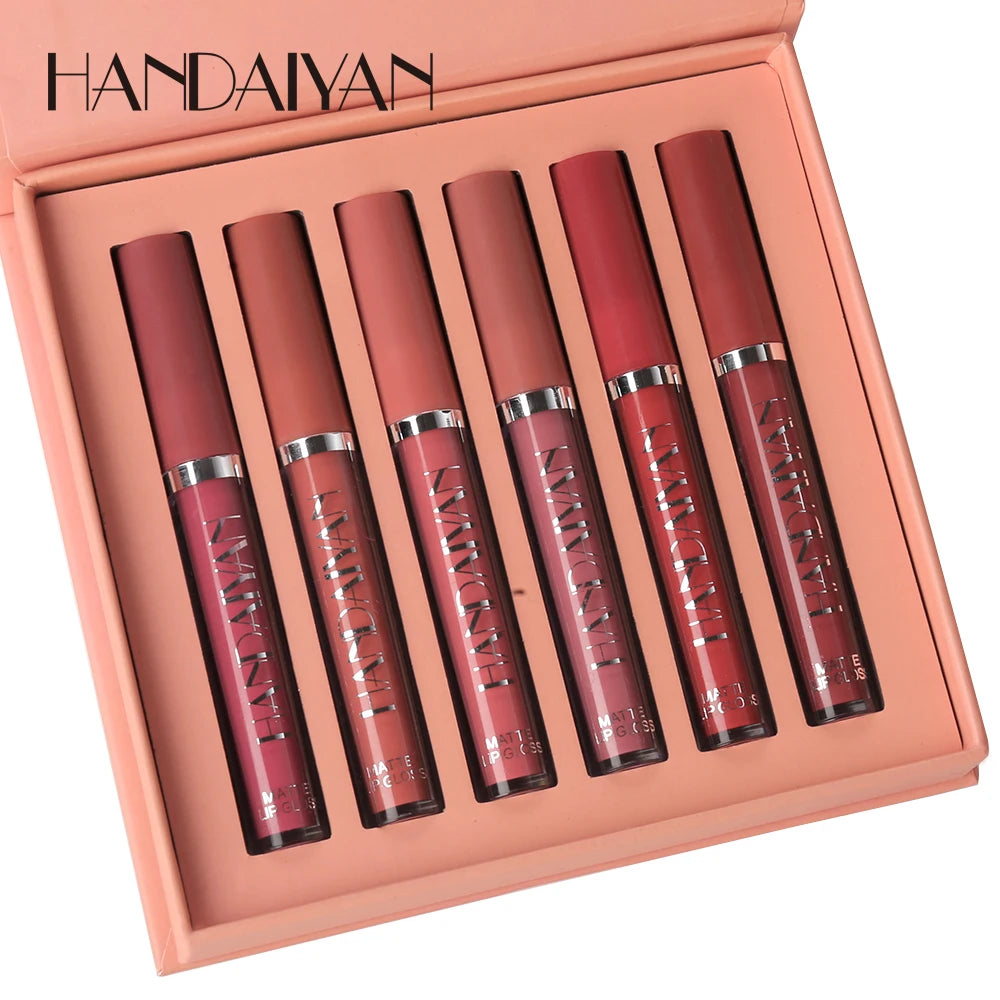 Set de 6 Labiales Líquidos HANDAIYAN