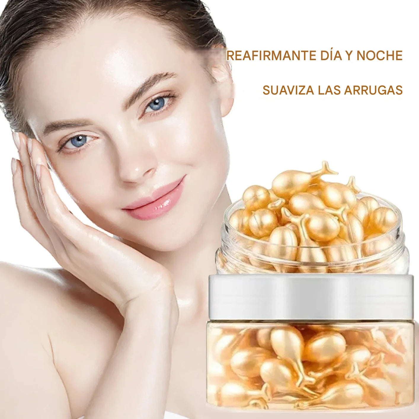50 Cápsulas de colágeno y elastina, vitamina E