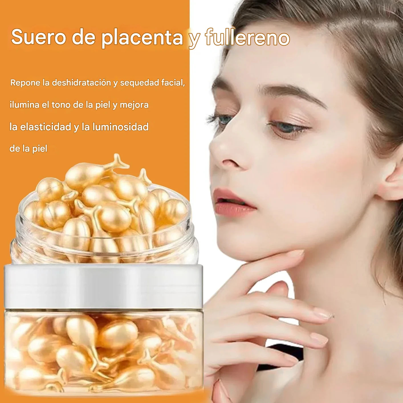 50 Cápsulas de colágeno y elastina, vitamina E