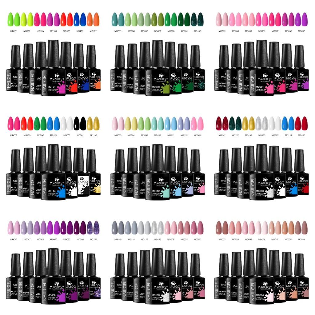 Paquete de 7 piezas de Gelish Profesional