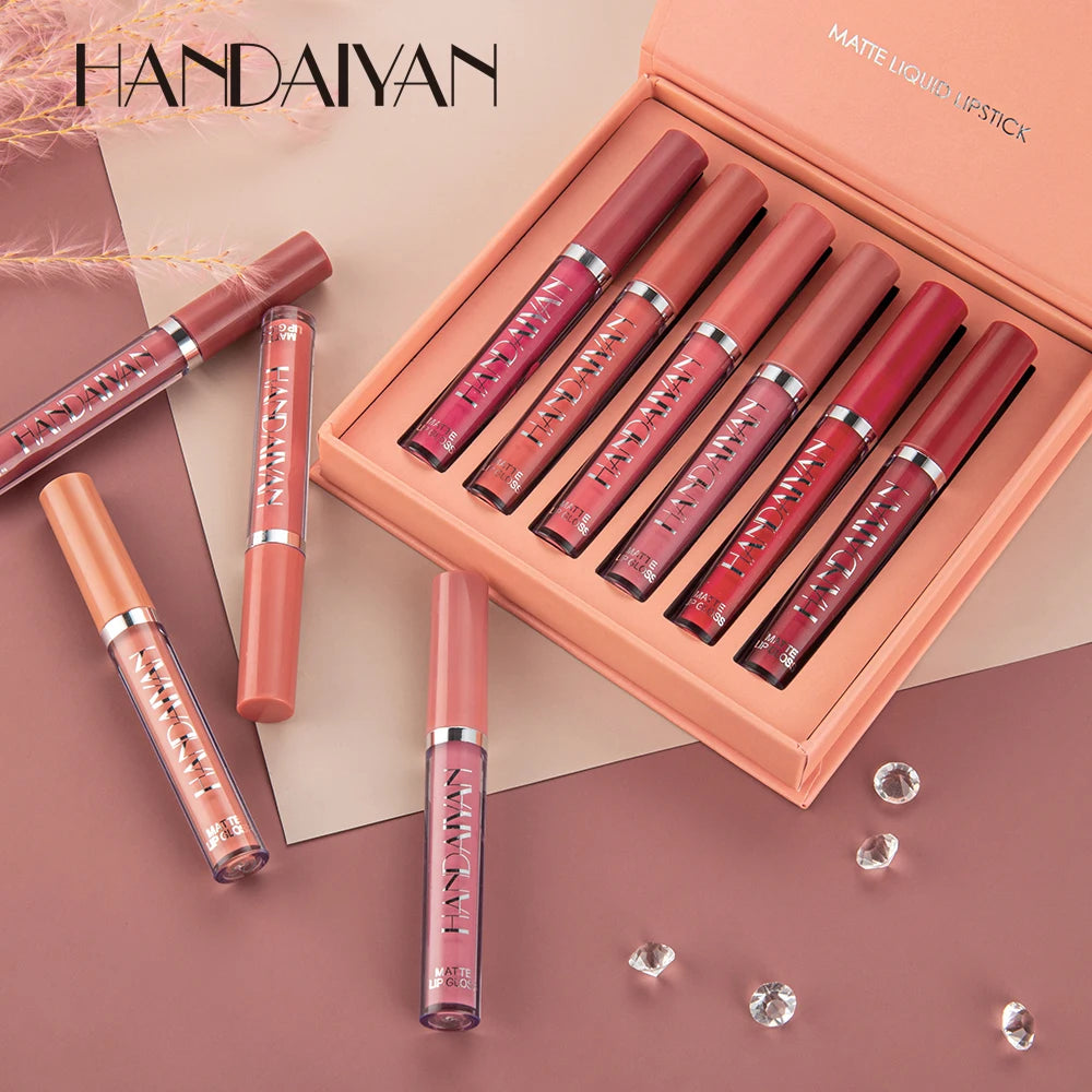 Set de 6 Labiales Líquidos HANDAIYAN